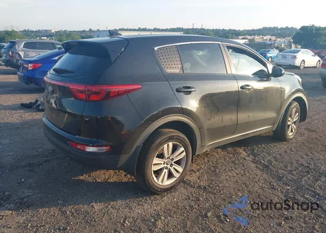 2017 Kia Sportage Lx из США, поврежденный, VIN KNDPMCAC9H7294577